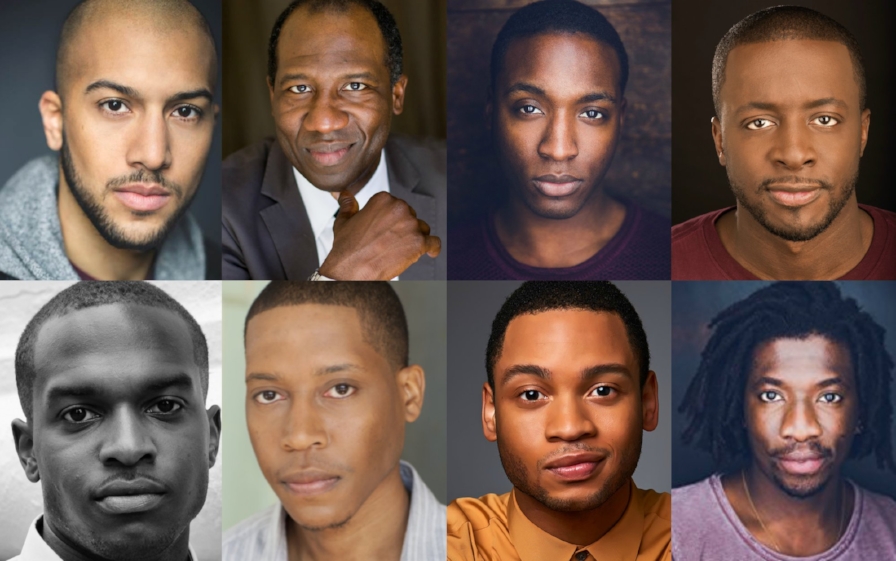 Cast of soft by Donja R. Love reading @NYSAF Oct 2018