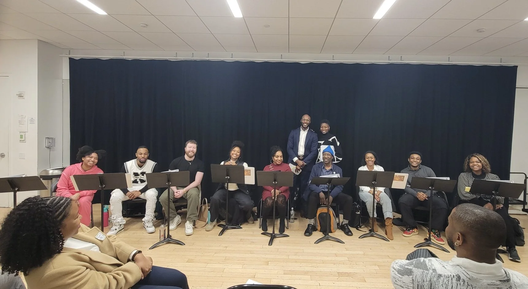 Performed a Reading of Mansa Ra’s Black Tuesday Blues Directed by Ameenah Kaplan @ Sunlight Studios