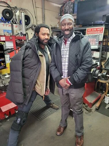 In between set-ups on Long Bright River