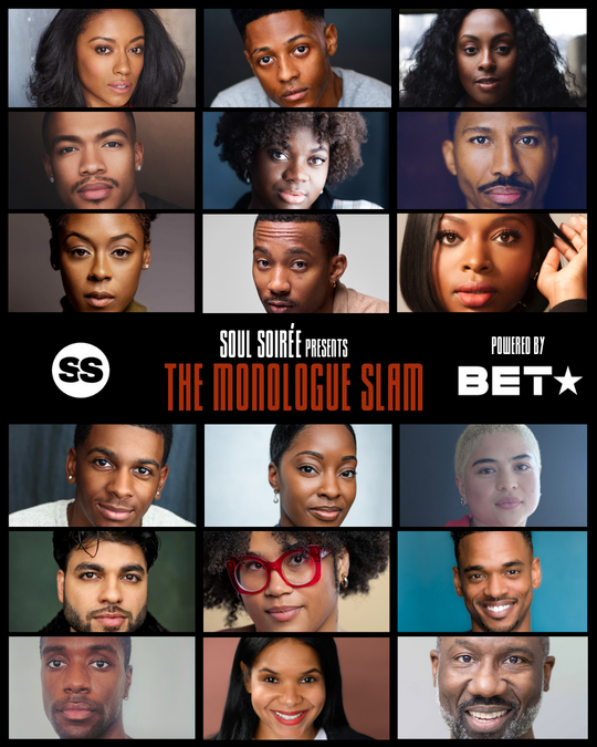 Soul Soireé Monologue Slam line up