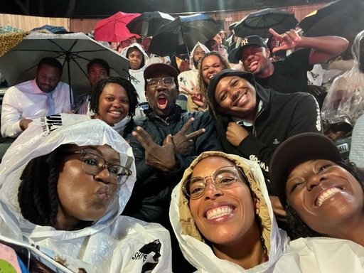 Shakespeare though a downpour