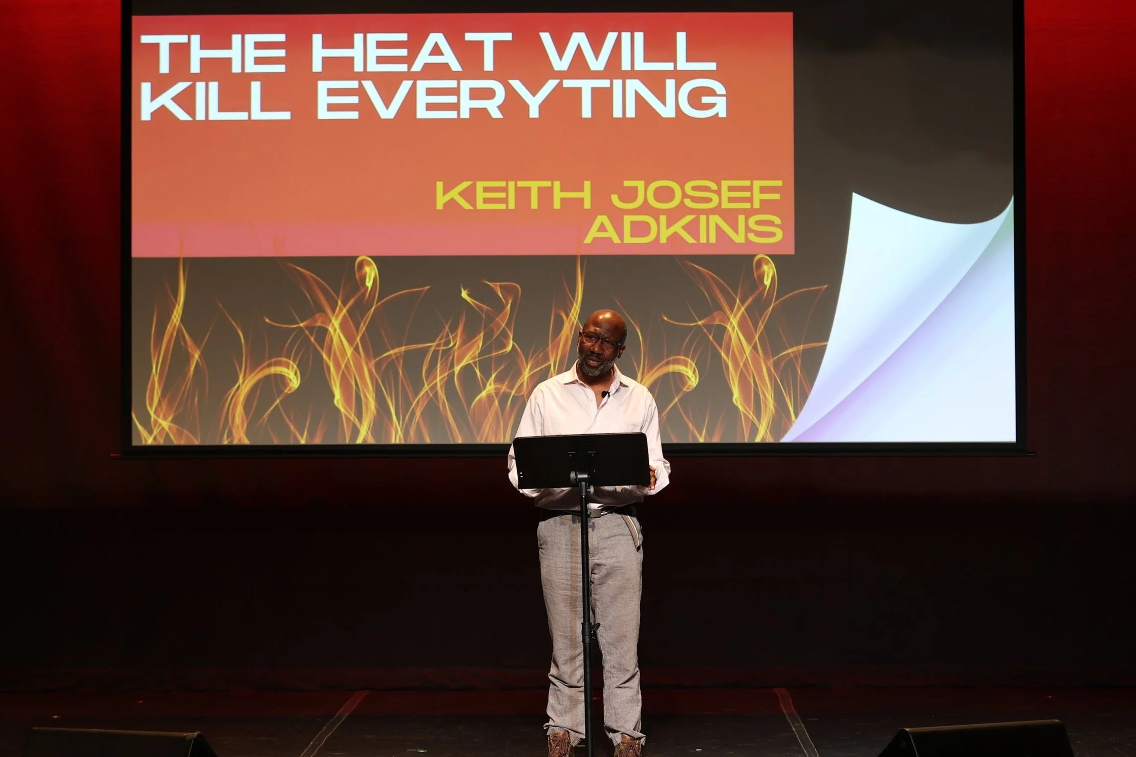 Reading excerpt @ Billie Holiday Theater