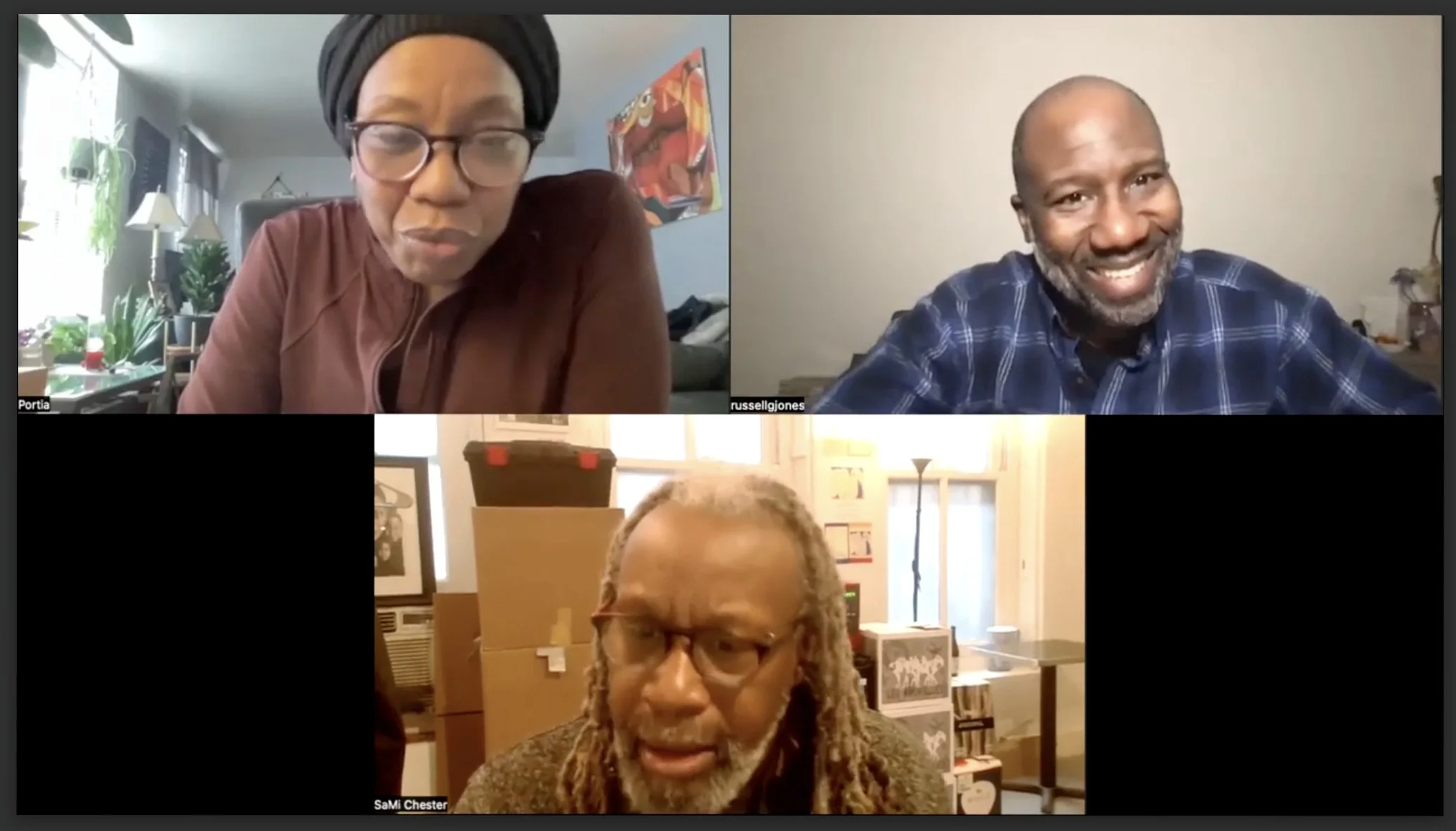 work session screen grab