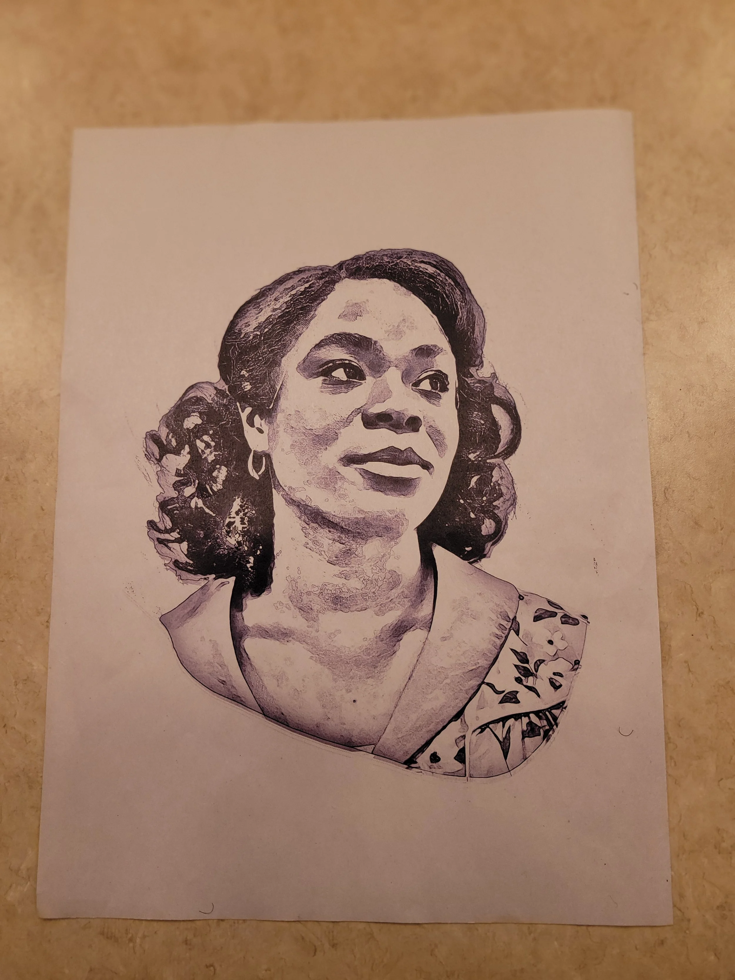 Original artwork for the production