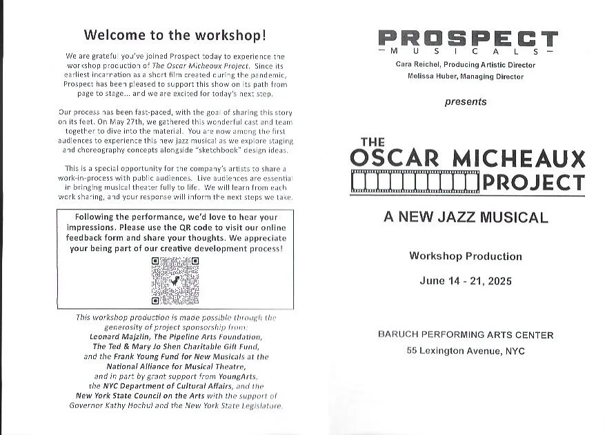 The Oscar Micheaux Project Program Cover.jpeg