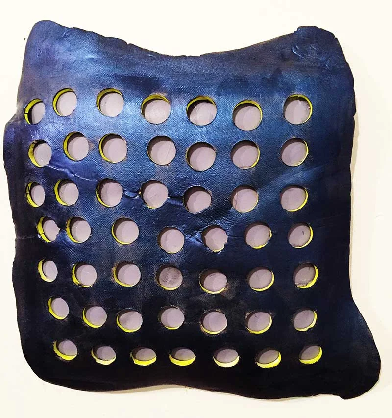 She Carries the Void #4 (Iridescent Blue), 2015