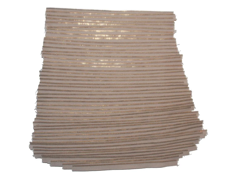 Repositioned #5, 2010 Zippers on board, 6” x 7 1/2”