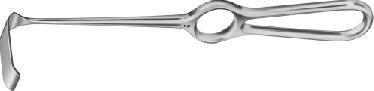 Kocher retractor 60x20mm 230mm LM0220370 