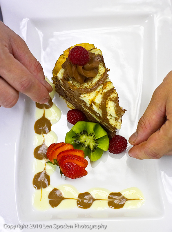 Chocolate Cheesecake - The Final Touches