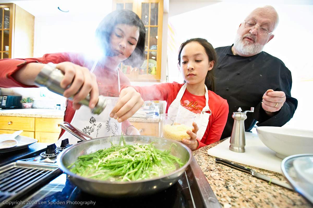 Chef Michel Richard Cooking