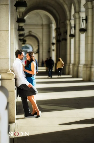Washington DC Engagement Photographer at Georgetown Cupcake the Jefferson Memorial and Union Station