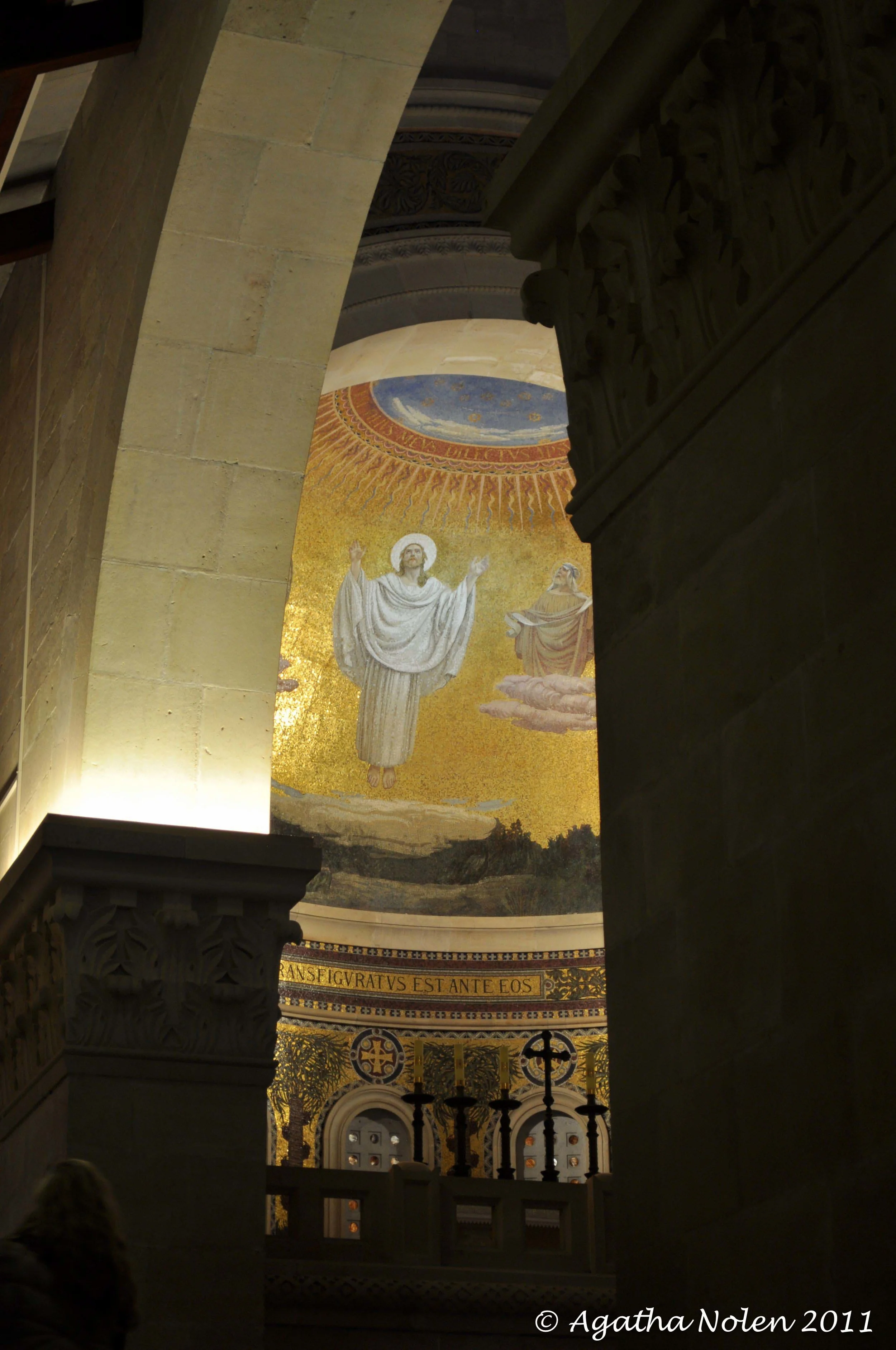 church of the transfiguration-mount tabor