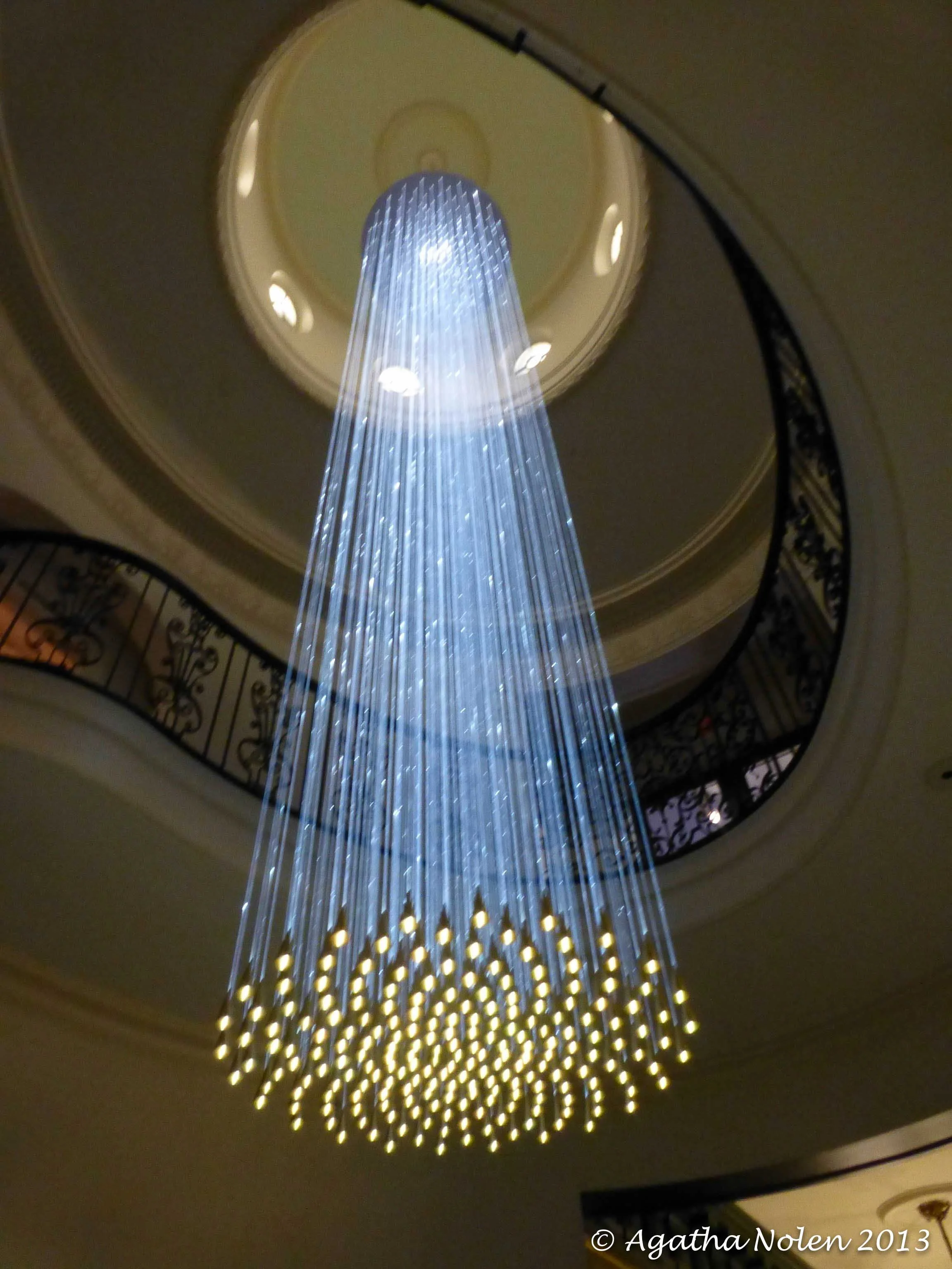Chandelier, Cheekwood, Bruce Munro, LIGHT