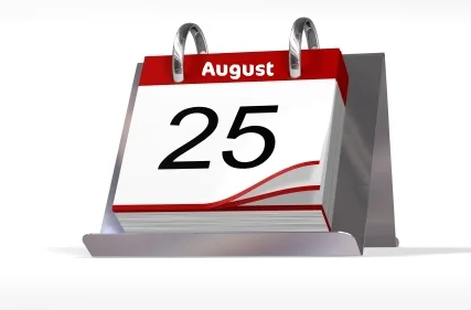 Recalling August 25