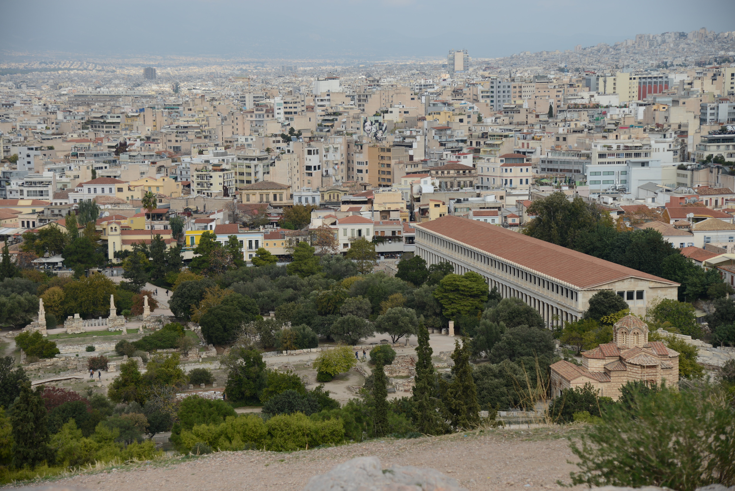 Athens, View from Mars Hill