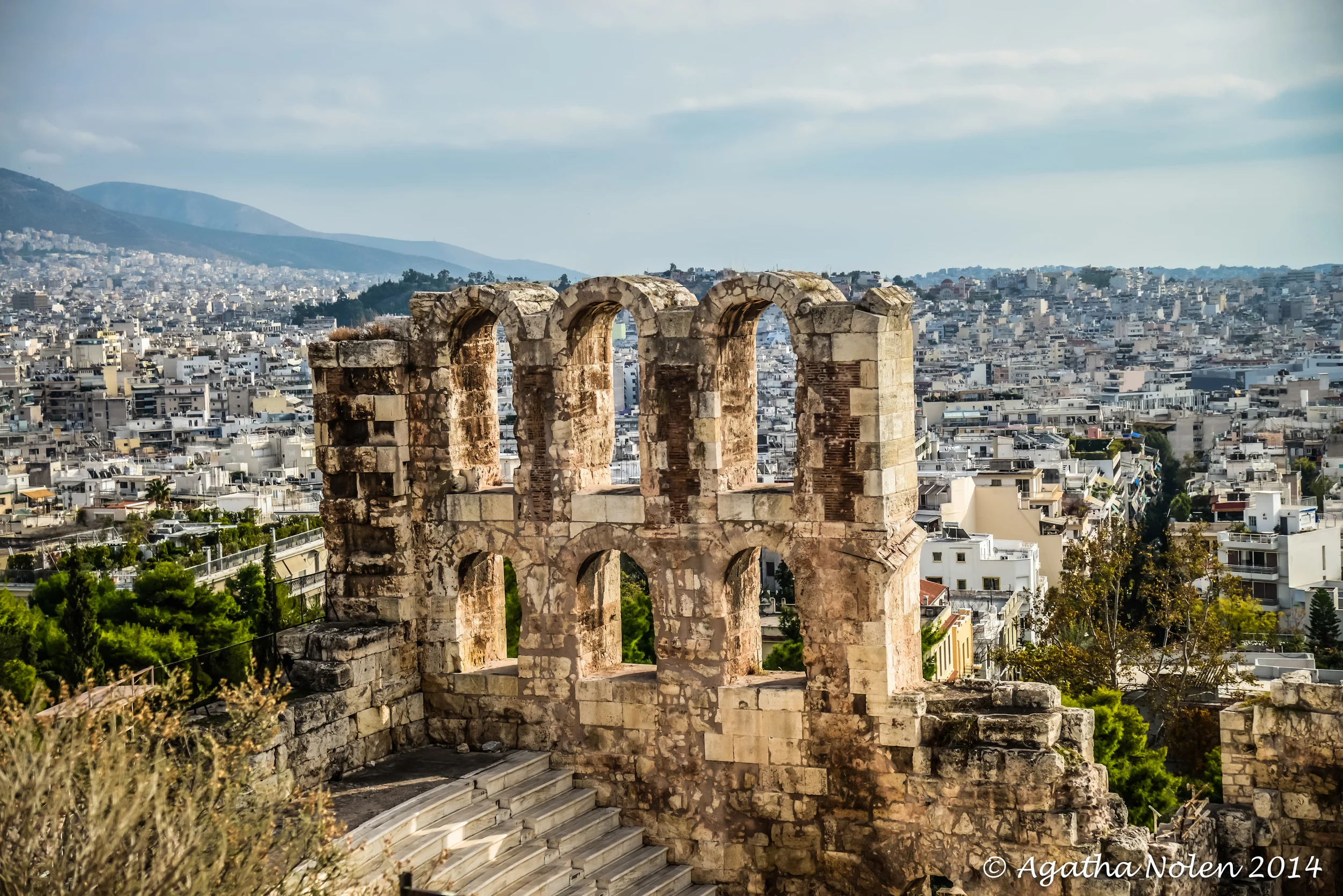 Theatre of Dionyisos, Athens, Greece, 2014