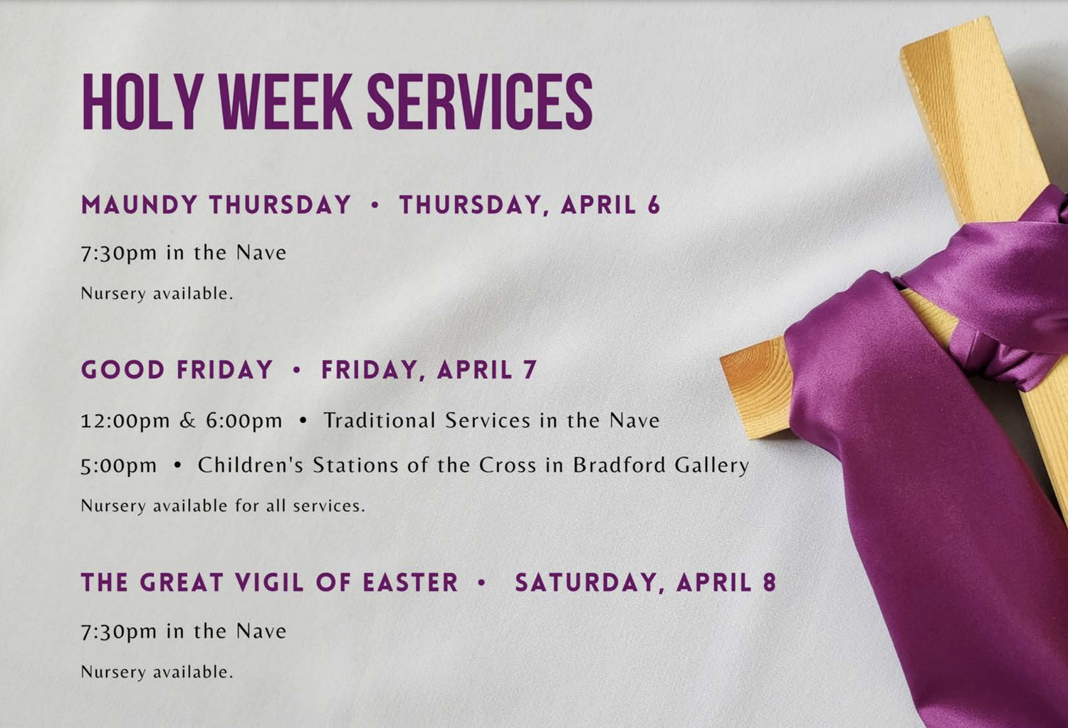 Maundy Thursday episode artwork