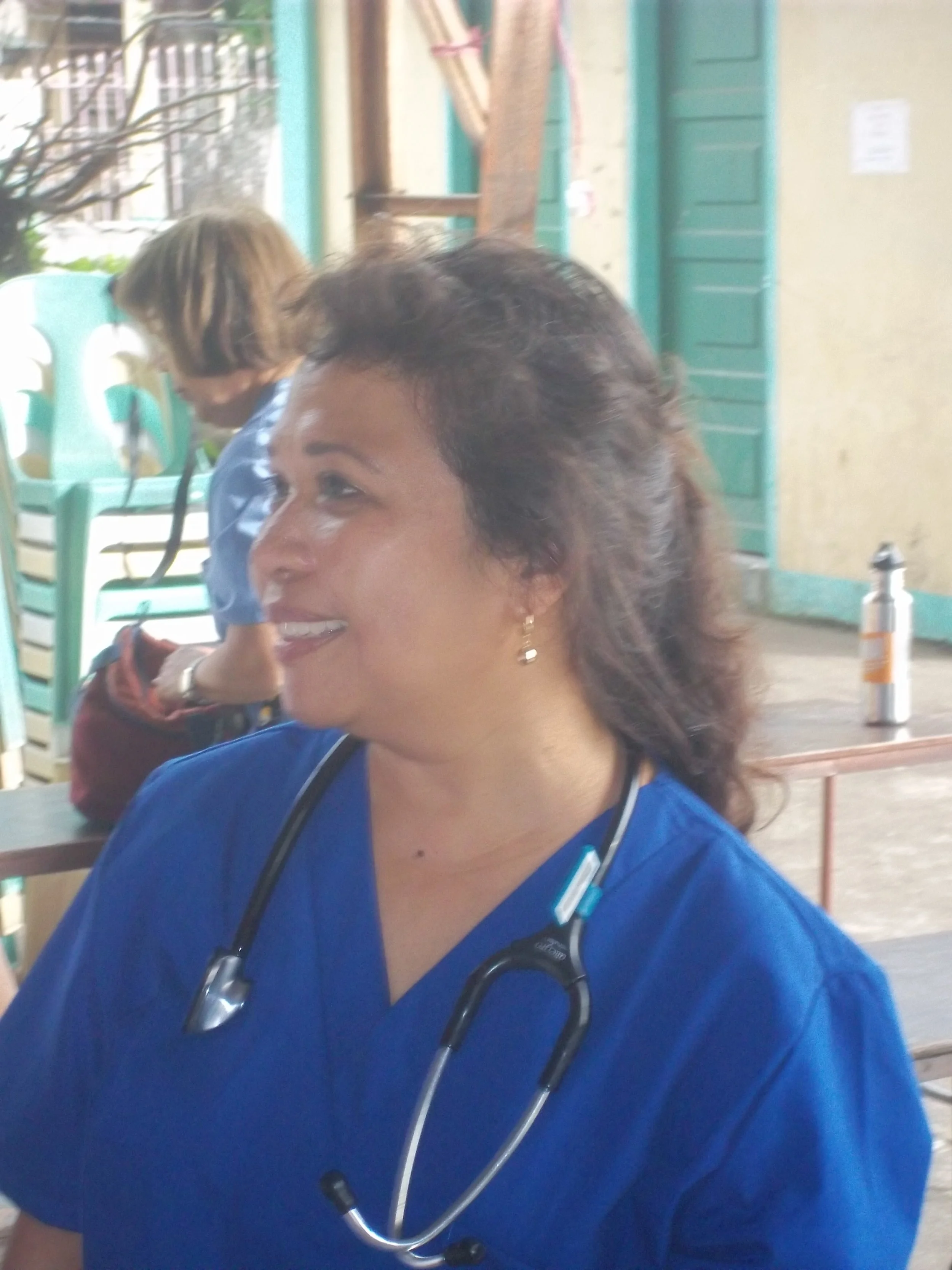  Pacita Aducayen, MD seems to have gotten younger during her work. 