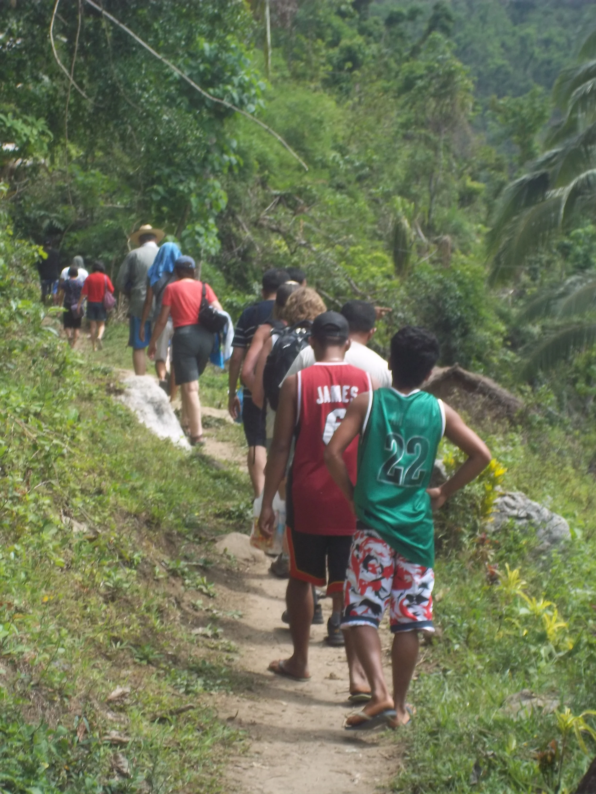  A hike on our last day. 