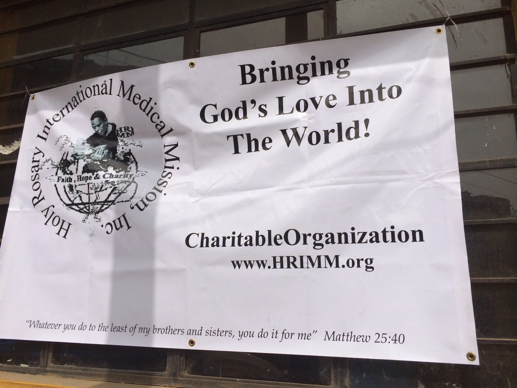 "Bringing God's Love into the World" is exactly what this team did!