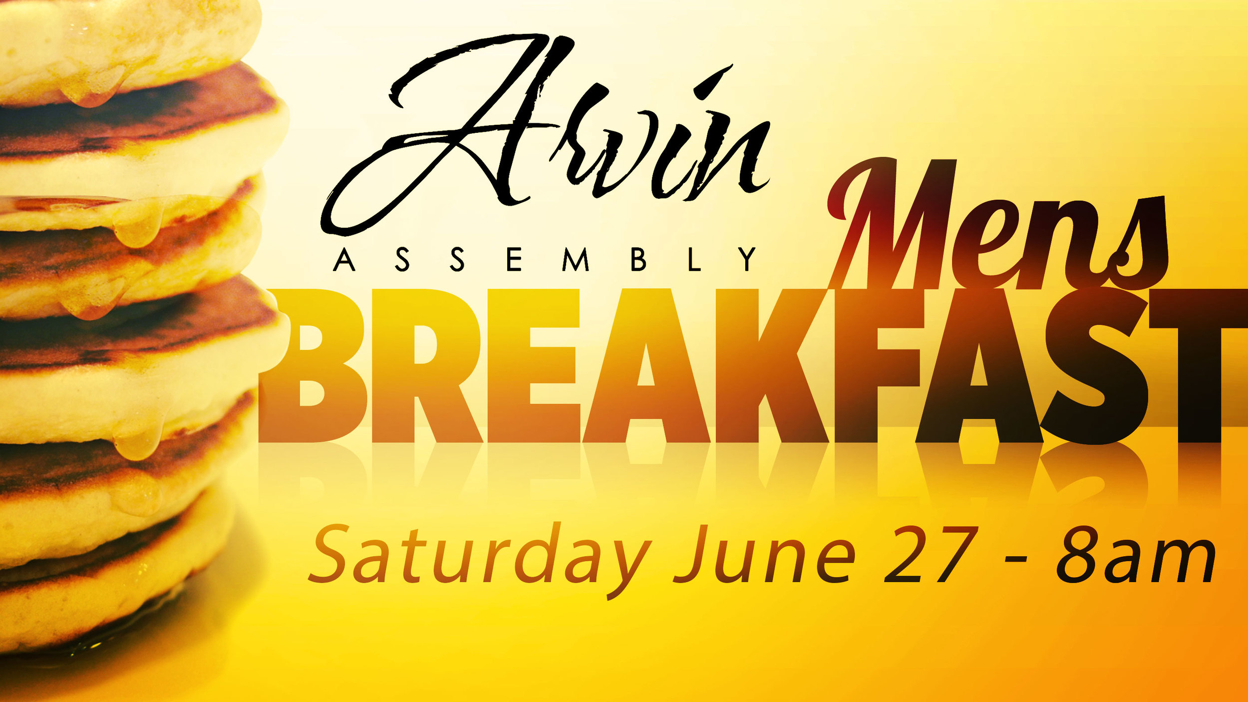 MEN'S BREAKFAST