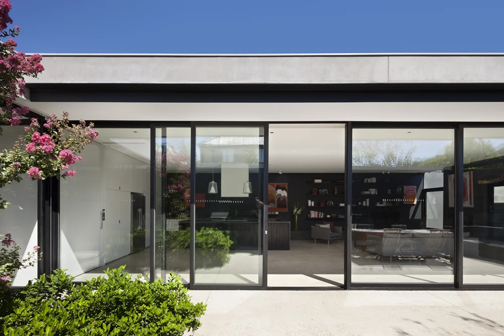 Toorak House. Courtyard