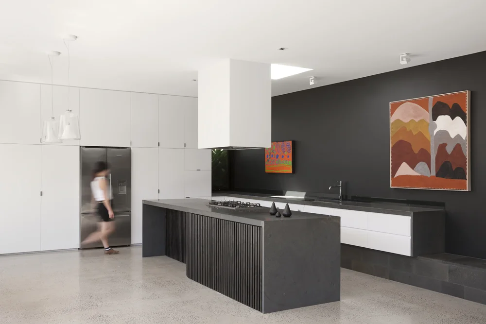 Toorak House. Kitchen