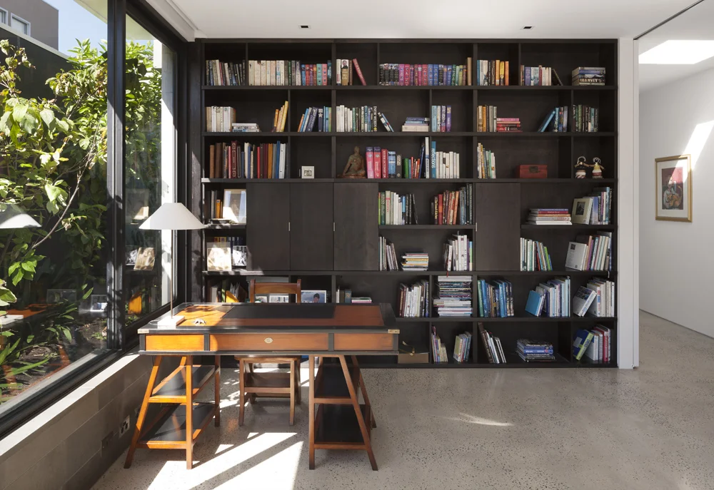 Toorak House. Library