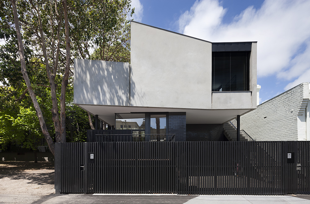 South Yarra Apartments. Streetscape