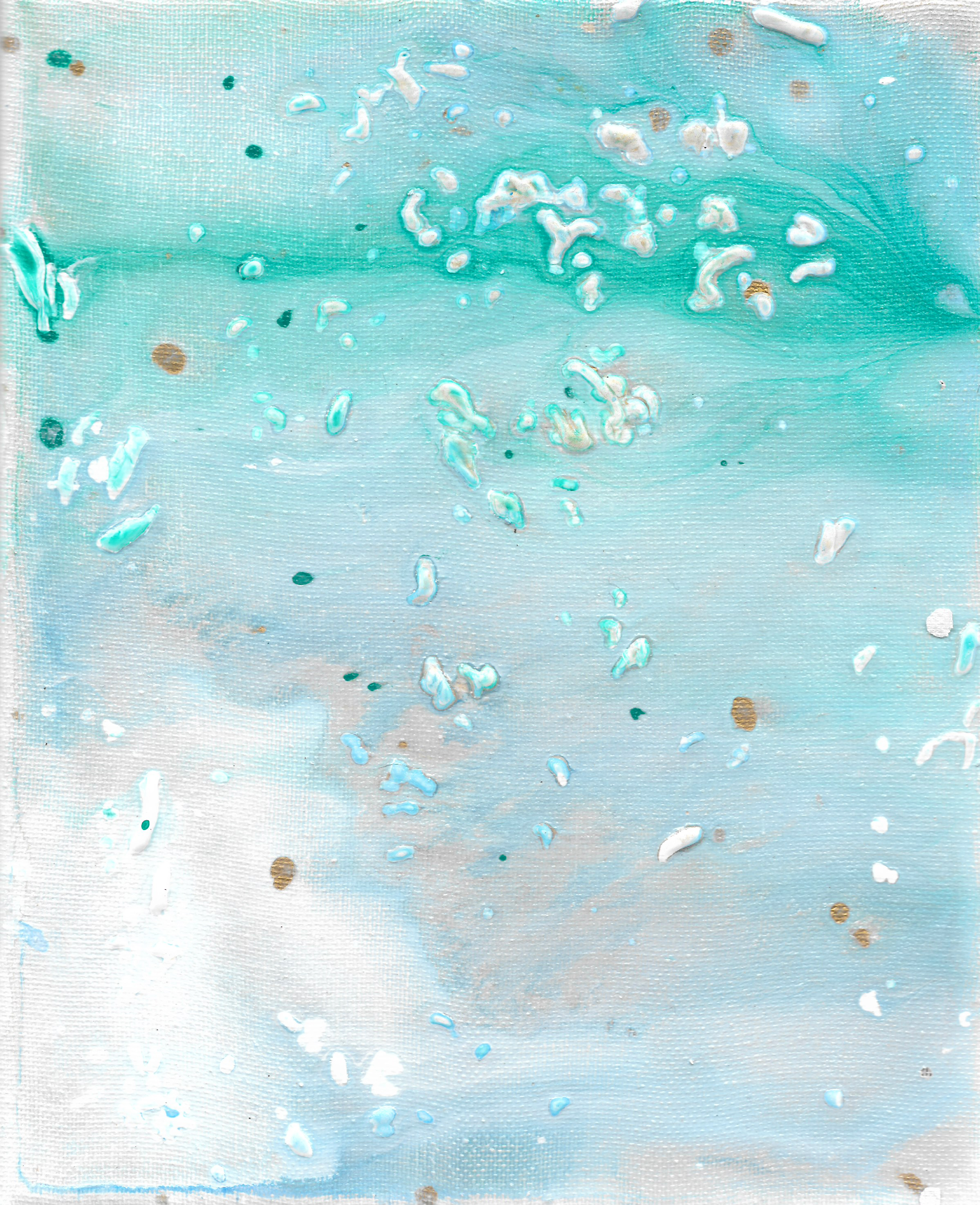 "Dreaming" - Pt 2 - 8"x10" acrylic on canvas