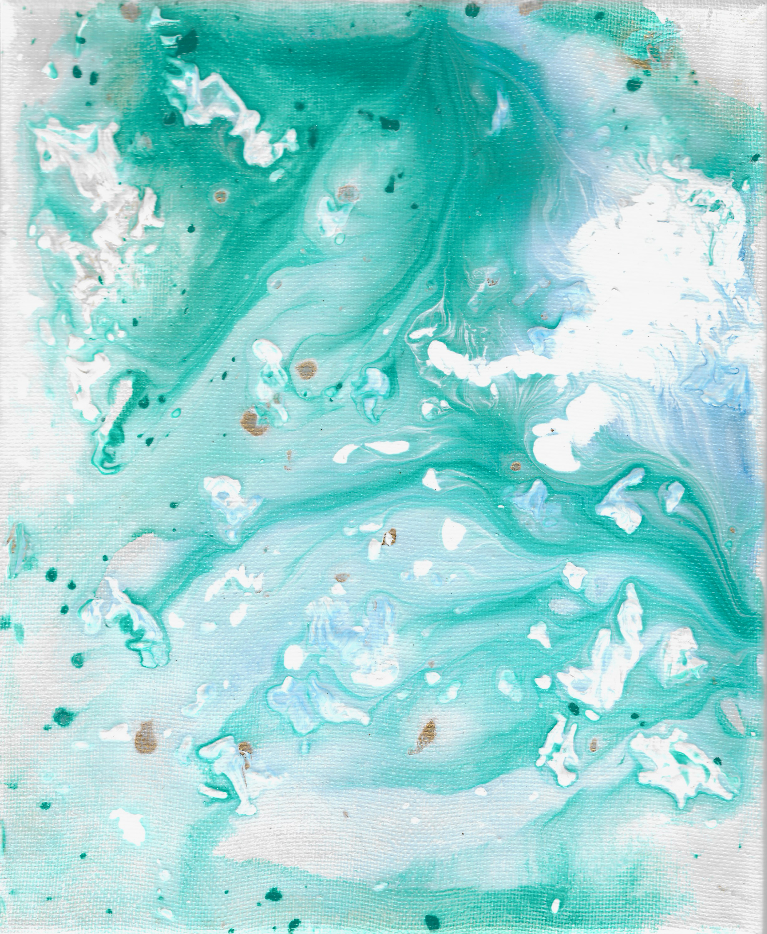 "Dreamy" - Part 3 - 8"x10" acrylic on canvas