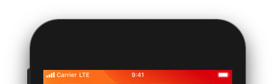 Carrier name visible on iPhone 8