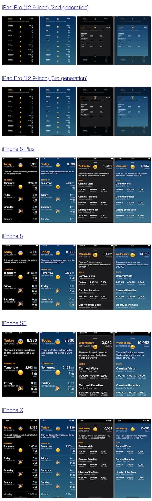 Screenshots exported via Snapshot