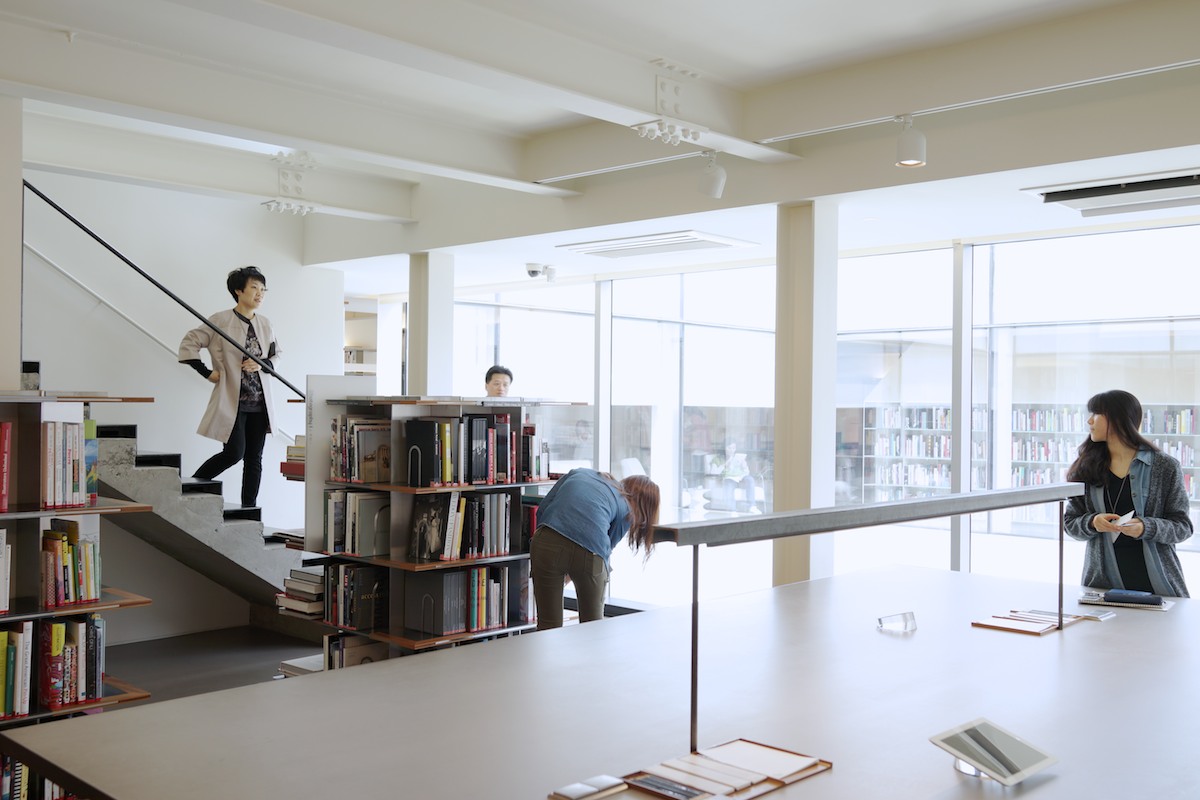 At the Hyundai Card Design Library.