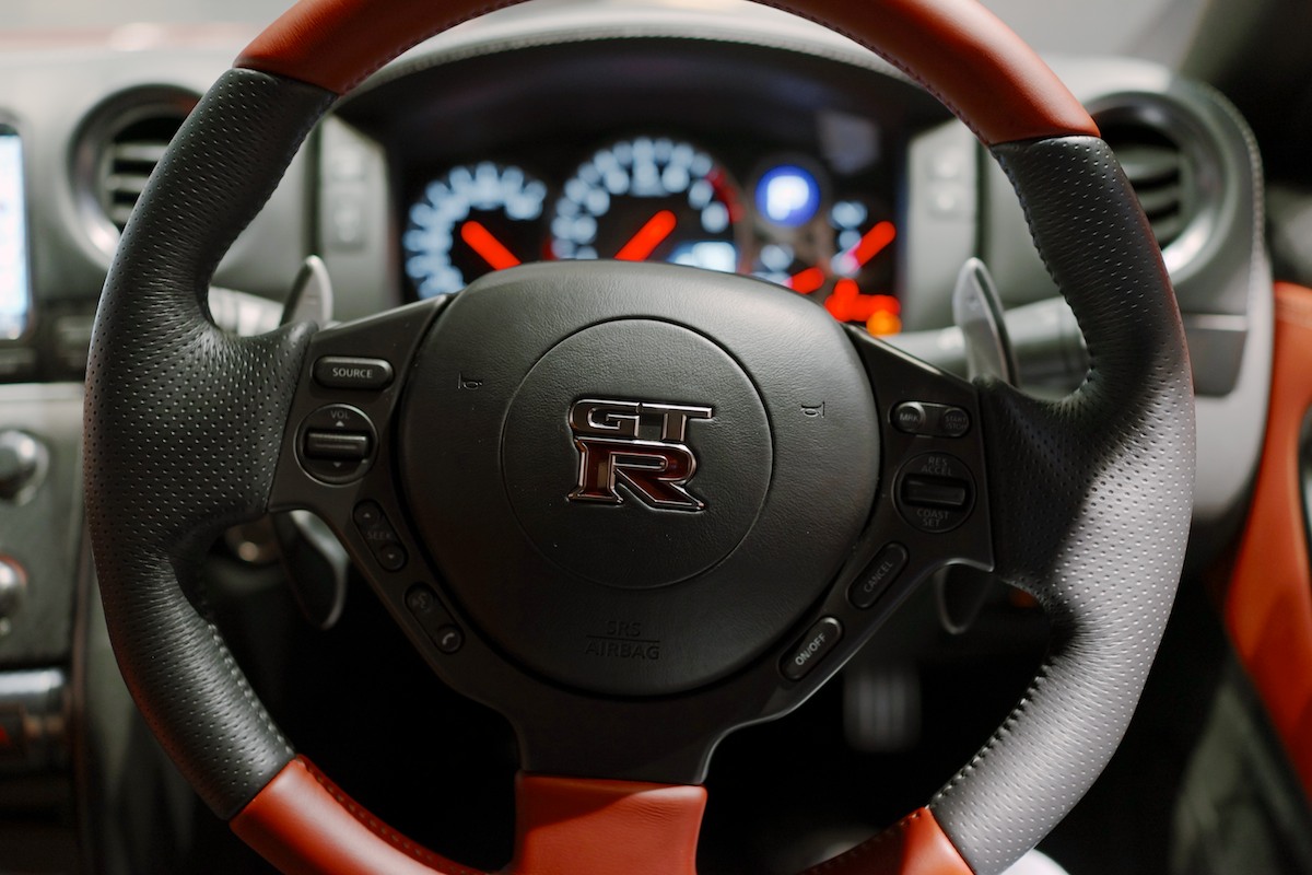 Though I don't find the GTR visually attractive, it really does have an aura and presence. 