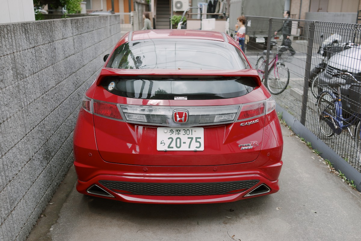 Euro spec Civic spotted in Kichijōji.