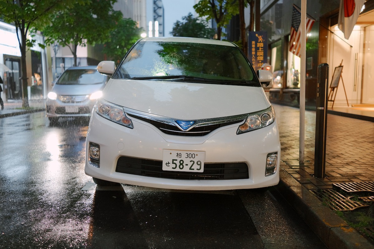 The van/wagon market is quite diverse in Japan. The Toyota Estima is one of the more popular models.