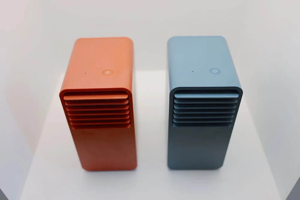 Heaters at the ±0 Showroom.