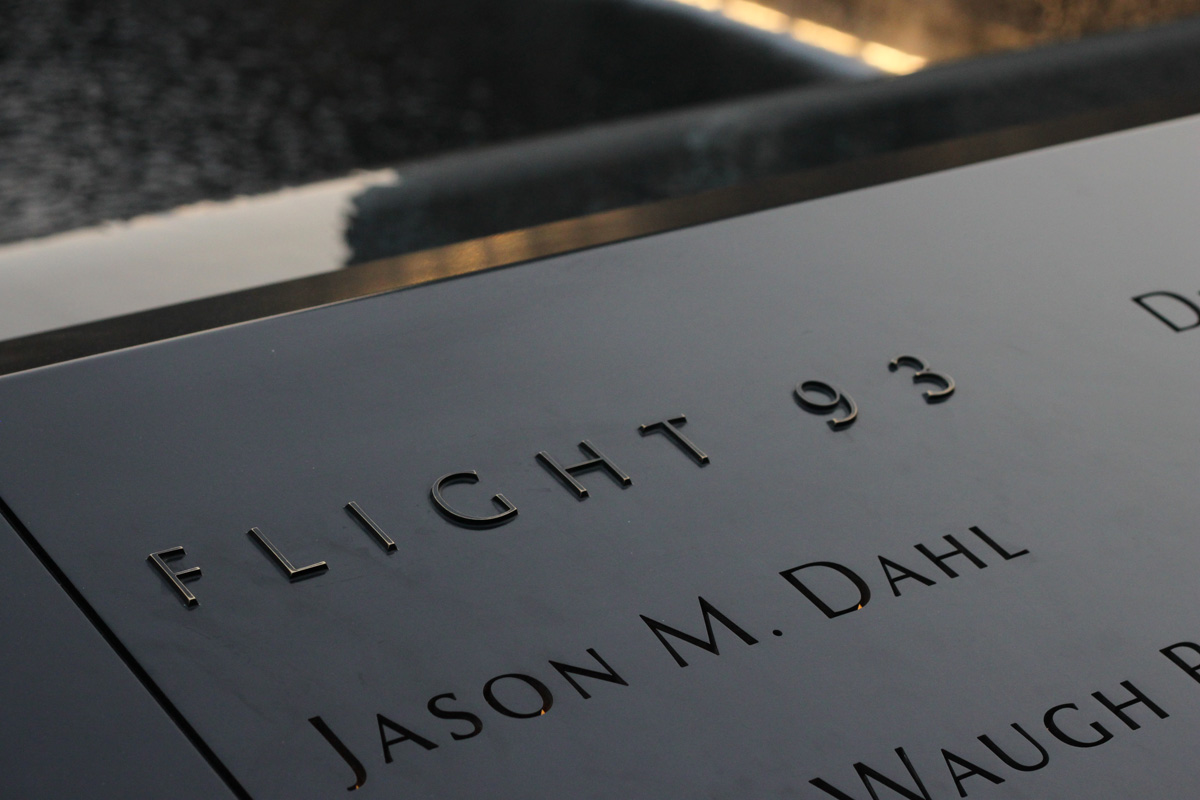 Flight 93 Memorial at the WTC