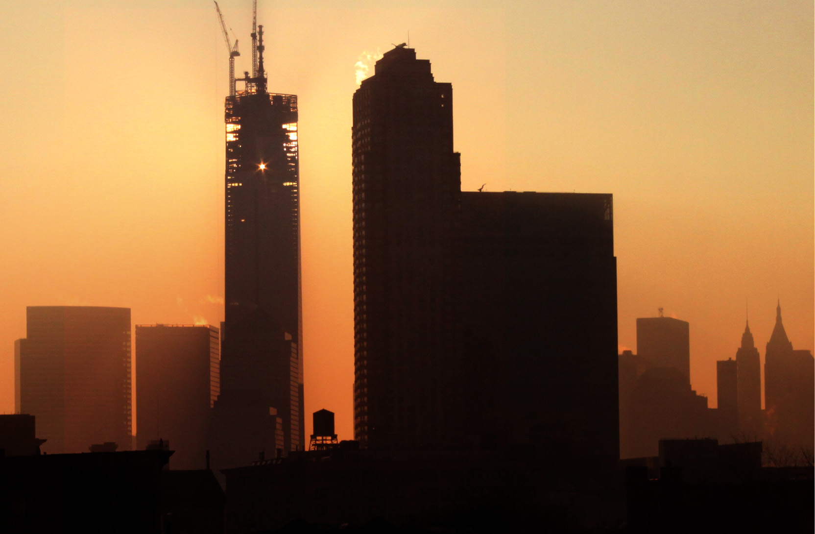 One WTC, Sunrise 2013
