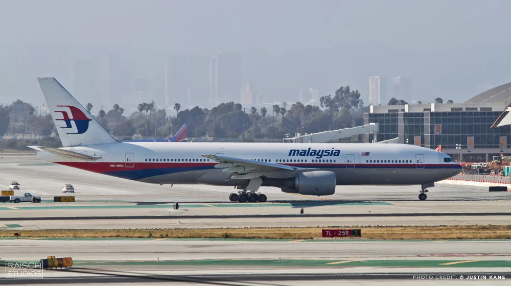 MH17: 9M-MRD Photographed by Justin Kane at LAX