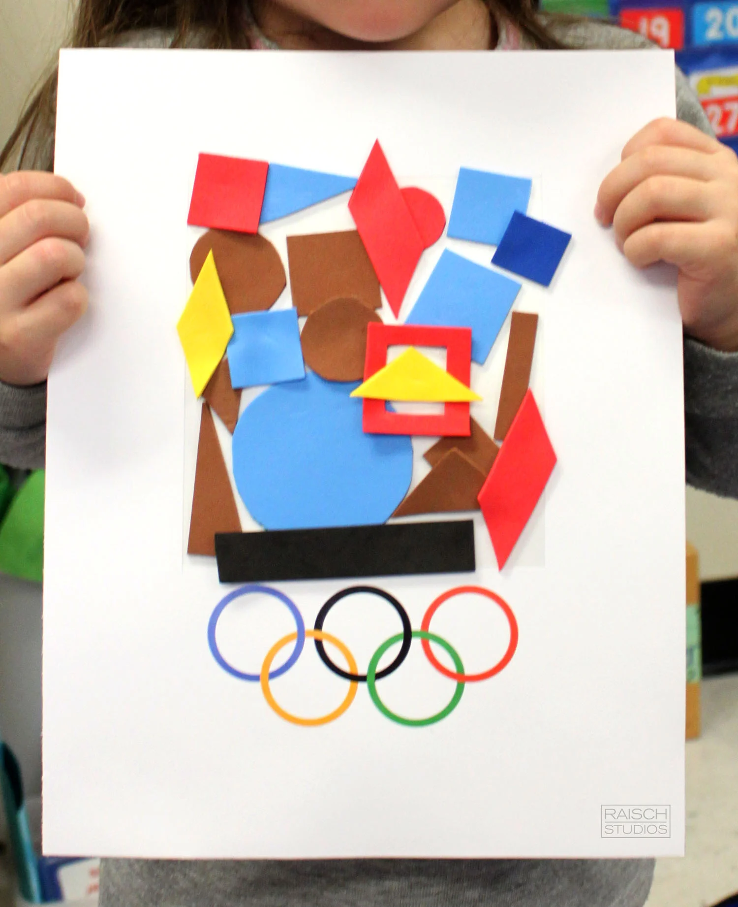 Charlotte , Olympic Logo, Age 3