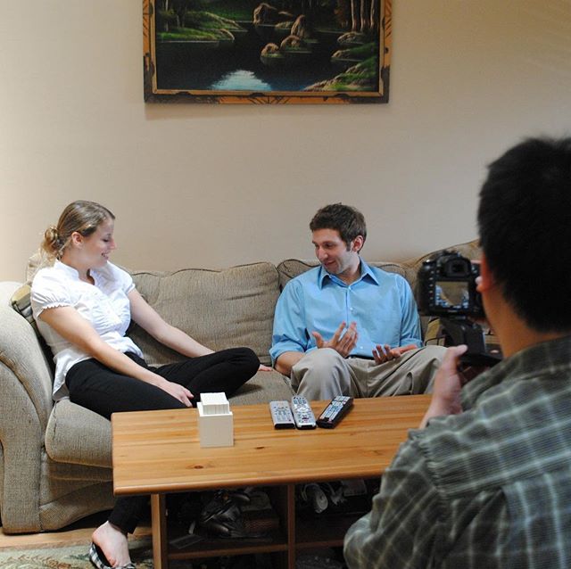 Shooting one of the first scenes! #tbt #arthousethemovie