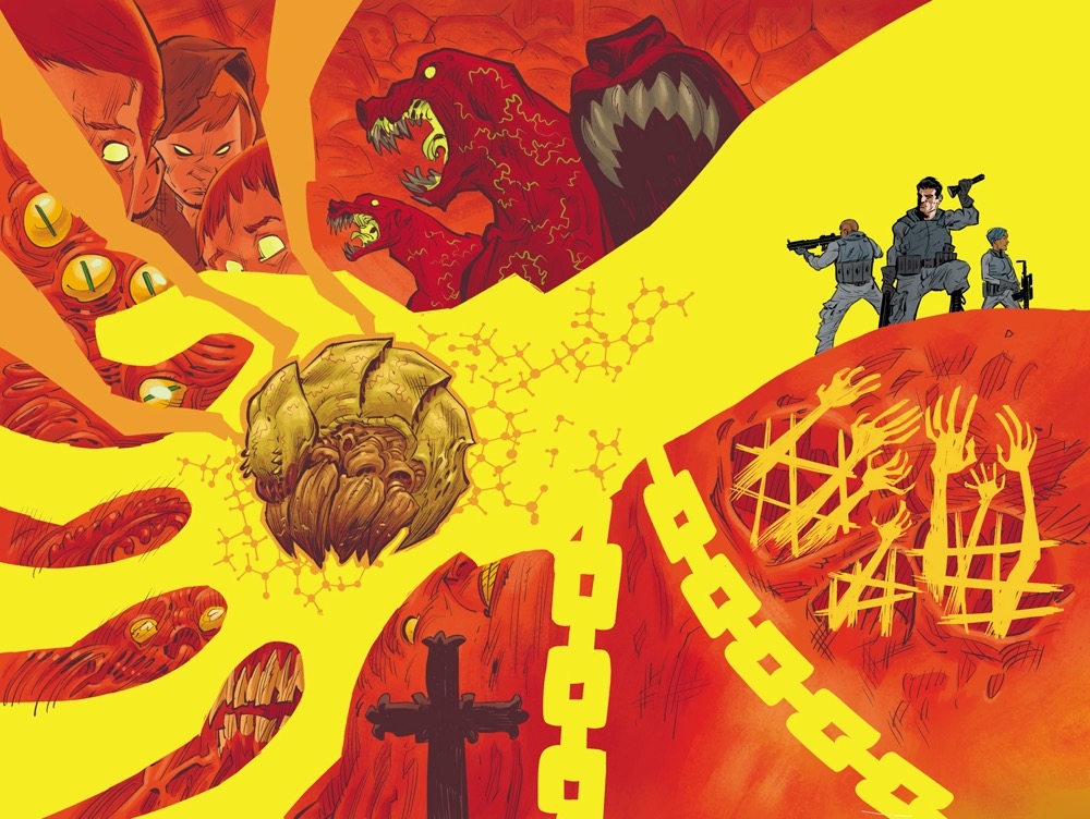  Hellbreak teaser image;&nbsp;colors by Dave Stewart 