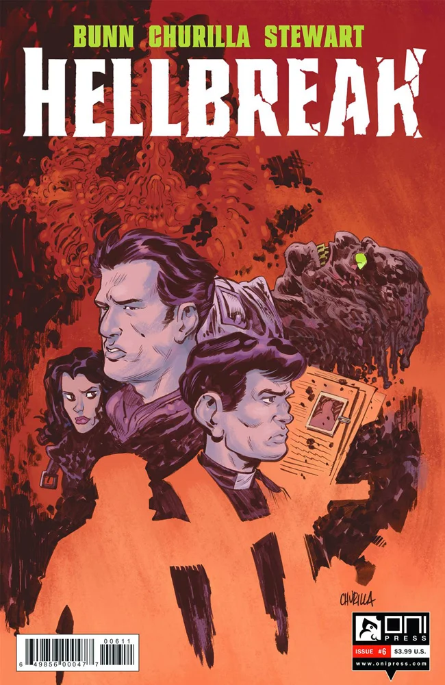  Hellbreak #6 cover; colors by Dave Stewart 