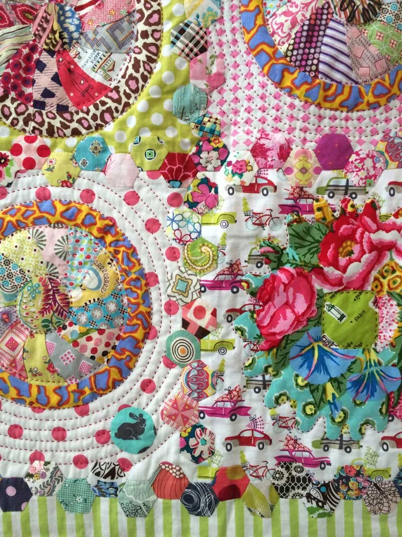 A close up of 'Going Green Gradually'