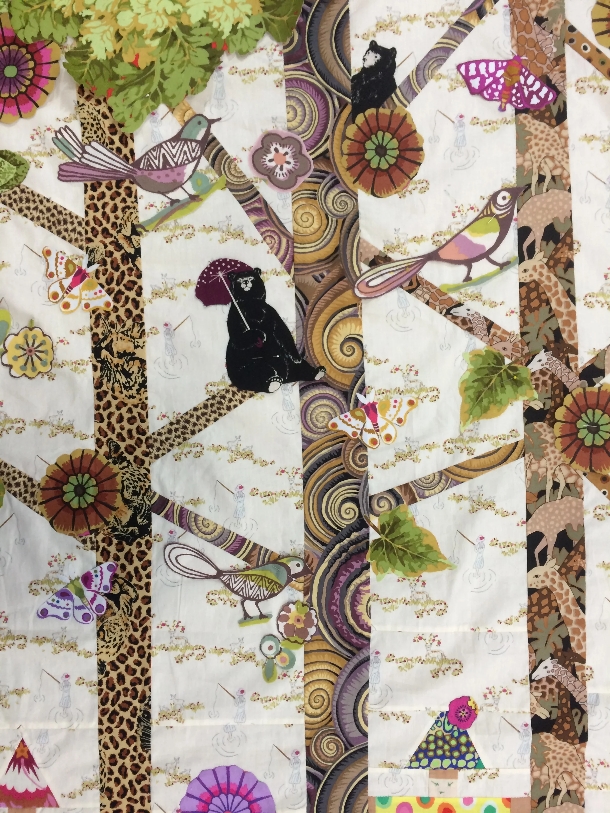 A small view of Julie's quilt.