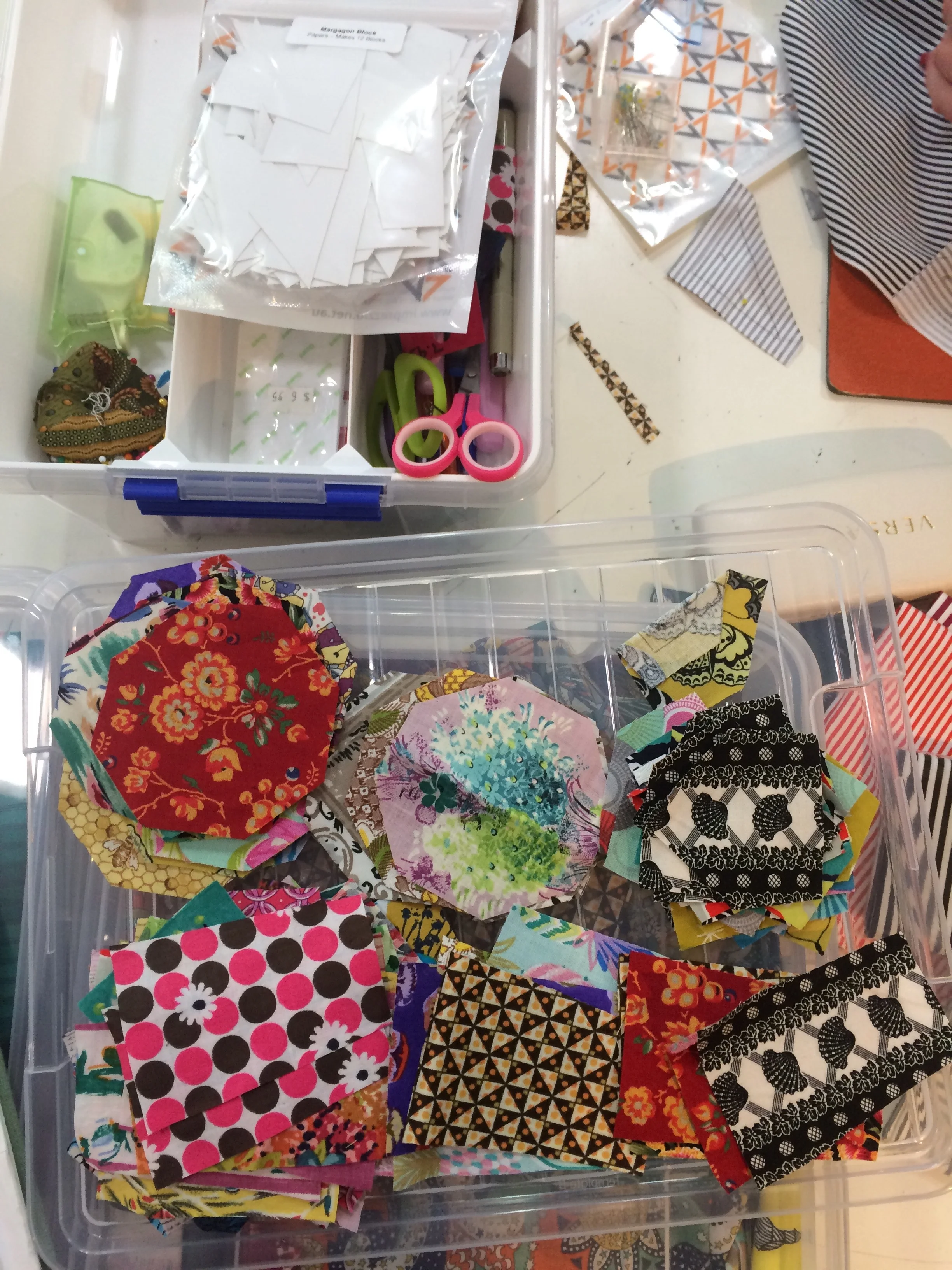 Lynn has her piece's sorted, and ready to go. How exciting!