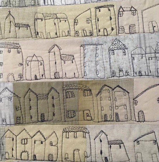 Rows of houses.