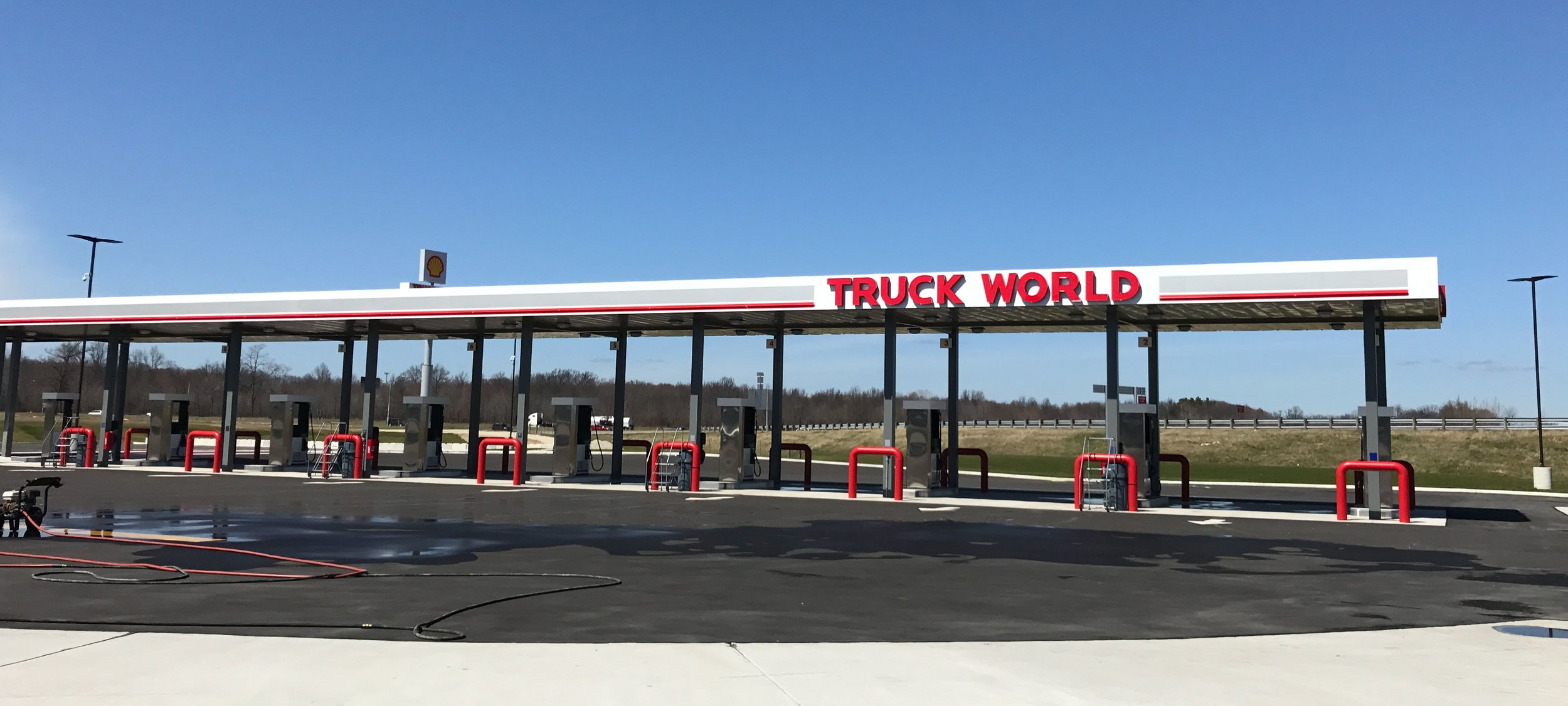 Truck World Bailey Road Fuel Islands